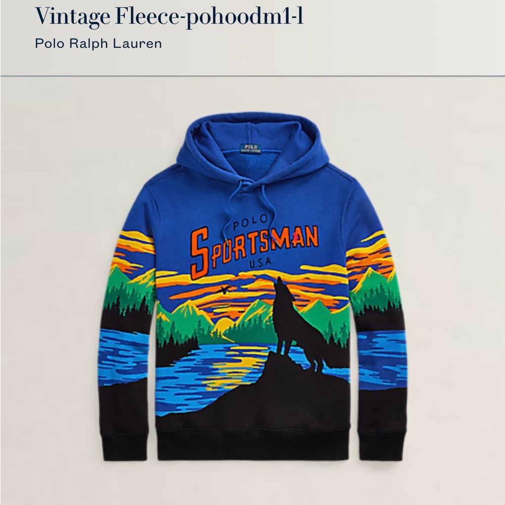 Ralph Lauren vintage sweatshirt size large NWT